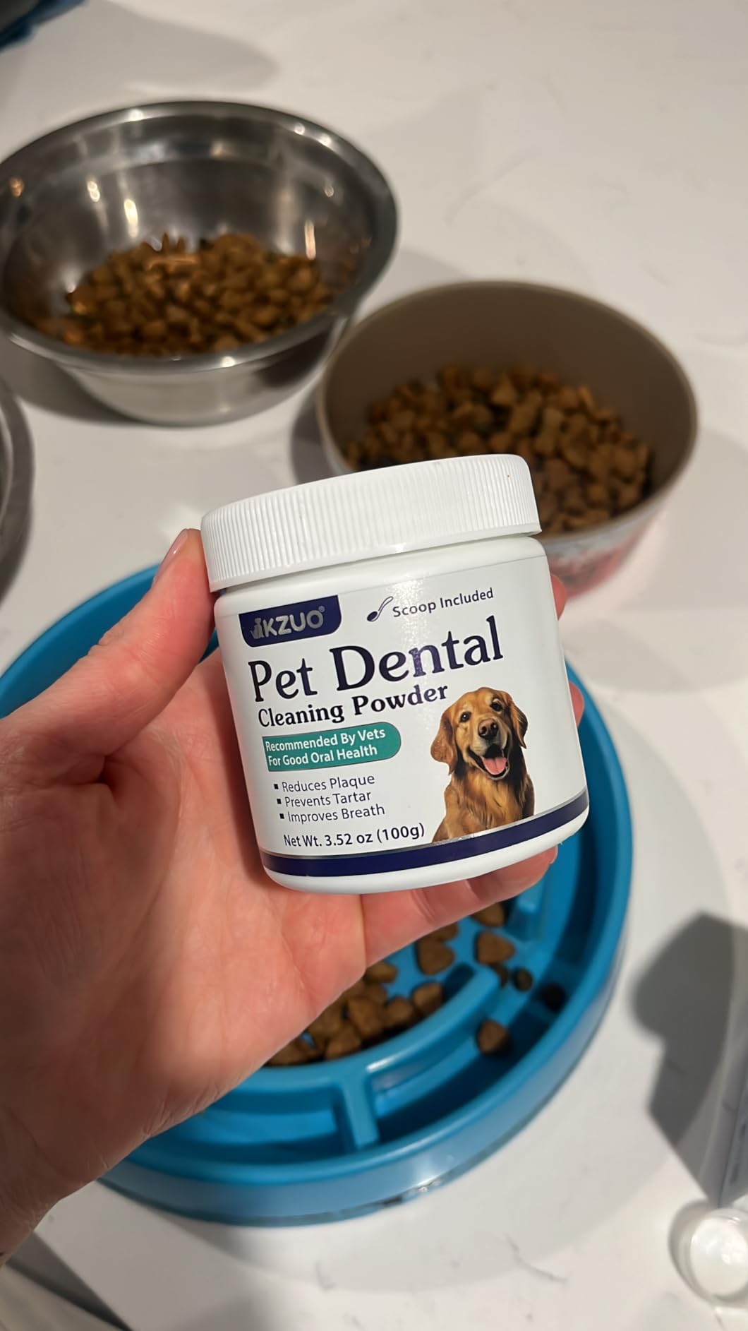 Photo shared by Rachel Cubero with their dental powder review